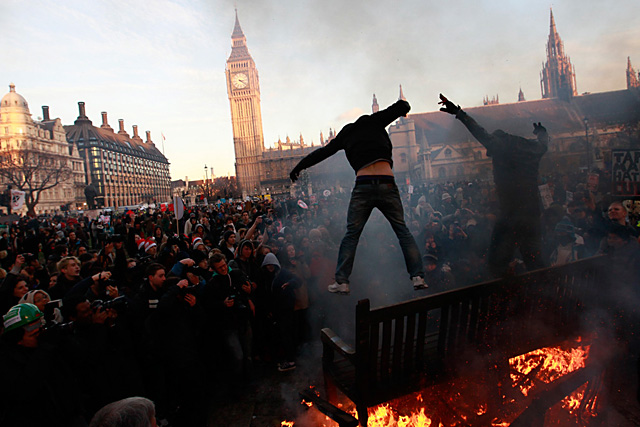 ロンドンの暴動